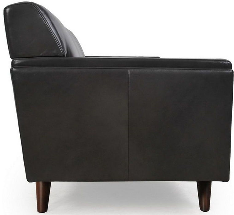 Moroni - Milo Mid-Century Chair Charcoal - 36101BS1171 - Side View