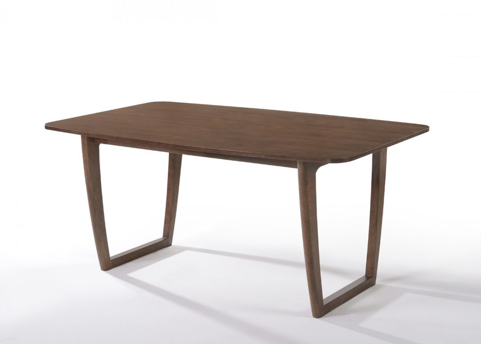 VIG Furniture - Modrest Jordan Modern Walnut & Grey Dining Table Set - VGMAJORDAN-SET-2 - GreatFurnitureDeal