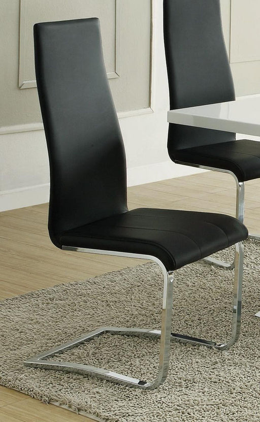 Coaster Furniture - Mix & Match Black Dining Chair Set of 4 - 100515BLK - GreatFurnitureDeal