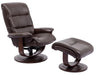 Parker Living - Knight Manual Reclining Swivel Chair and Ottoman in Robust - MKNI#212S-ROB