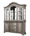Myco Furniture - Milan Buffet & Hutch in Antique Silver - ML201-BH - GreatFurnitureDeal