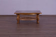 European Furniture - Modigliani II Luxury Coffee Table in Black and Gold - 31052-CT - GreatFurnitureDeal