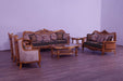 European Furniture - Modigliani II Luxury Coffee Table in Black and Gold - 31052-CT - GreatFurnitureDeal