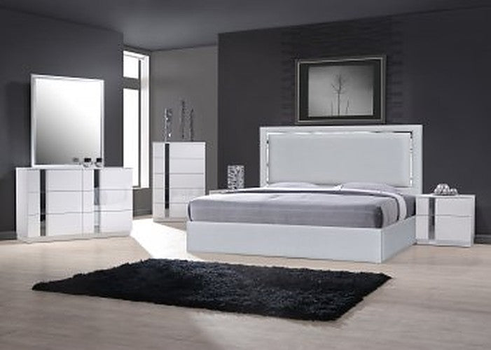J&M Furniture - Monet King Bed in Silver Grey - 18741K - GreatFurnitureDeal