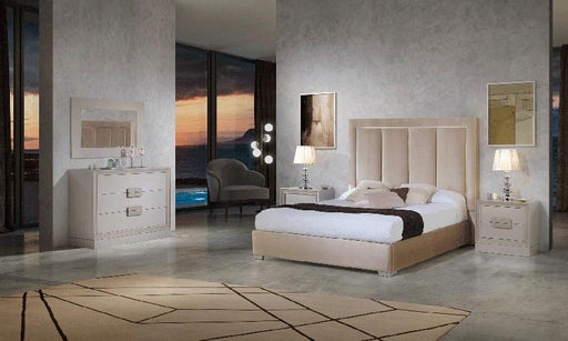 ESF Furniture - Monica 5 Piece Queen Storage Bedroom Set - MONICA-Q-5SET - GreatFurnitureDeal