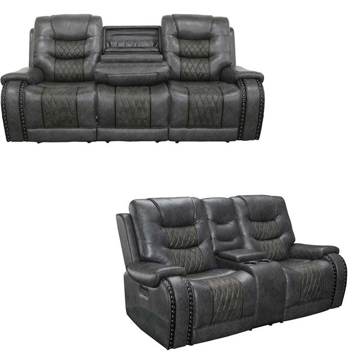 Parker Living - Outlaw 2 Piece Power Sofa Set in Stallion - MOUT#834PH-22CPH-STA - GreatFurnitureDeal