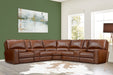 Parker Living - Rockford 6pc Package A Sectional in Verona Saddle - MROC-PACKA(H)-VSA - GreatFurnitureDeal