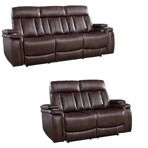 Parker Living - Royce 2 Piece Power Sofa Set in Fantom Brown - MROY#832PH-FNB-2SET - GreatFurnitureDeal