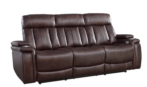 Parker Living - Royce Power Drop Down Console Sofa in Fantom Brown - MROY#832PH-FNB - GreatFurnitureDeal