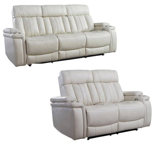 Parker Living - Royce 2 Piece Power Sofa Set in Fantom Ivory - MROY#832PH-FNI-2SET - GreatFurnitureDeal