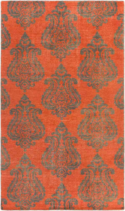 Surya Rugs - Marta Orange, Grey Area Rug - MRT1002 - 6' x 9' - GreatFurnitureDeal