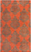 Surya Rugs - Marta Orange, Grey Area Rug - MRT1002 - 6' x 9' - GreatFurnitureDeal