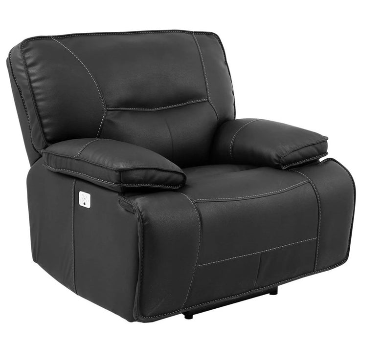 Parker Living - Spartacus Power Recliner with USB Port & Power Headrest in Black - MSPA#812PH-BLC