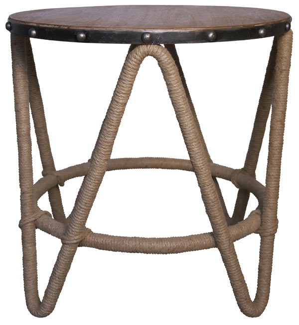 Muse - Rope End Table - MTAB206 — GreatFurnitureDeal