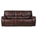 Parker Living - Vail Burnt Sienna Leather Dual Reclining Power Sofa Set - MVAI#832PH-BUR