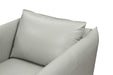 VIG Furniture - Divani Casa Tamworth Modern Grey Leather Swivel Chair - VGCAN912-7376 - GreatFurnitureDeal