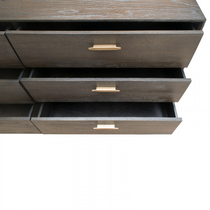VIG Furniture - Modrest Novak Modern Dark Oak Dresser - VGLBNANT-DR160