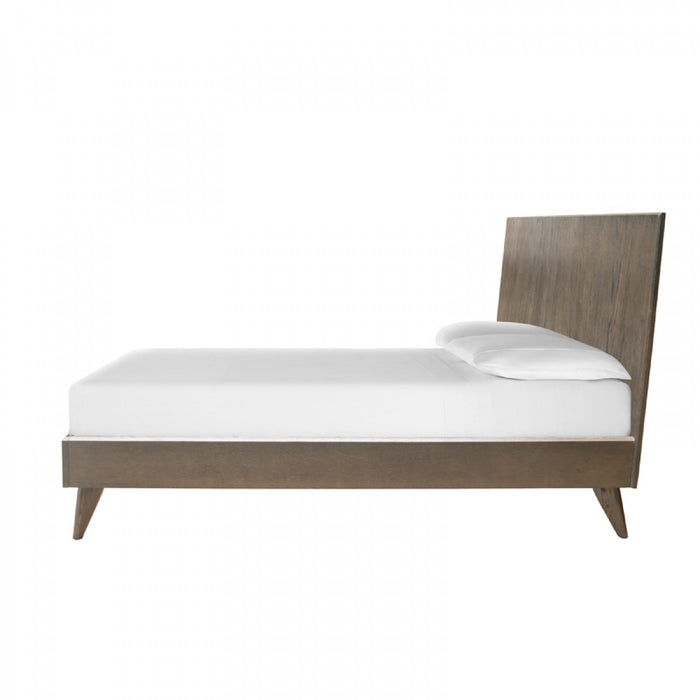 VIG Furniture - Modrest Novak Modern Dark Oak Bed - VGLBNANT-BED - GreatFurnitureDeal