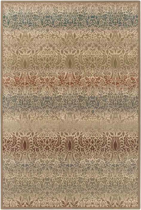 Surya Rugs - Napa Green, Brown Area Rug - NAP1013 - 8'10" x 12'9" - GreatFurnitureDeal