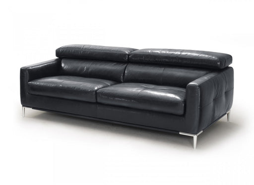 VIG Furniture - Divani Casa Natalia Modern Black Leather Sofa - VGKK1281X-BLK-S - GreatFurnitureDeal
