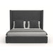 Nativa Interiors - Aylet Simple Tufted Upholstered Medium California King Charcoal Bed - BED-AYLET-ST-MID-CA-PF-CHARCOAL - GreatFurnitureDeal