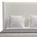 Nativa Interiors -Aylet Plain Upholstered Medium King Grey Bed - BED-AYLET-PL-MID-KN-PF-GREY - GreatFurnitureDeal