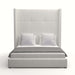 Nativa Interiors - Aylet Simple Tufted Upholstered High Queen Grey Bed - BED-AYLET-ST-HI-QN-PF-GREY - GreatFurnitureDeal