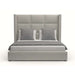 Nativa Interiors - Aylet Square Tufted Upholstered Medium Queen Charcoal Bed - BED-AYLET-SQ-MID-QN-PF-CHARCOAL - GreatFurnitureDeal