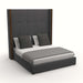Nativa Interiors - Irenne Box Tufted Upholstered High Height California King Grey Bed - BED-IRENNE-BOX-HI-CA-PF-GREY - GreatFurnitureDeal