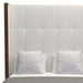 Nativa Interiors - Irenne Box Tufted Upholstered High Queen Off White Bed - BED-IRENNE-BOX-HI-QN-PF-WHITE - GreatFurnitureDeal