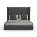 Nativa Interiors - Irenne Plain Upholstered Medium Queen Grey Bed - BED-IRENNE-PL-MID-QN-PF-GREY - GreatFurnitureDeal