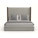 Nativa Interiors - Irenne Plain Upholstered Medium Queen Grey Bed - BED-IRENNE-PL-MID-QN-PF-GREY - GreatFurnitureDeal