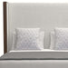 Nativa Interiors - Irenne Plain Upholstered Medium Queen Grey Bed - BED-IRENNE-PL-MID-QN-PF-GREY - GreatFurnitureDeal