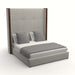 Nativa Interiors - Irenne Simple Tufted Upholstered High Queen Off White Bed - BED-IRENNE-ST-HI-QN-PF-WHITE - GreatFurnitureDeal