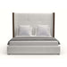 Nativa Interiors - Irenne Simple Tufted Upholstered Medium King Grey Bed - BED-IRENNE-ST-MID-KN-PF-GREY - GreatFurnitureDeal