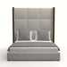 Nativa Interiors - Irenne Square Tufted Upholstered High Height California King Grey Bed - BED-IRENNE-SQ-HI-CA-PF-GREY - GreatFurnitureDeal