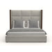 Nativa Interiors - Irenne Square Tufted Upholstered Medium King Grey Bed - BED-IRENNE-SQ-MID-KN-PF-GREY - GreatFurnitureDeal