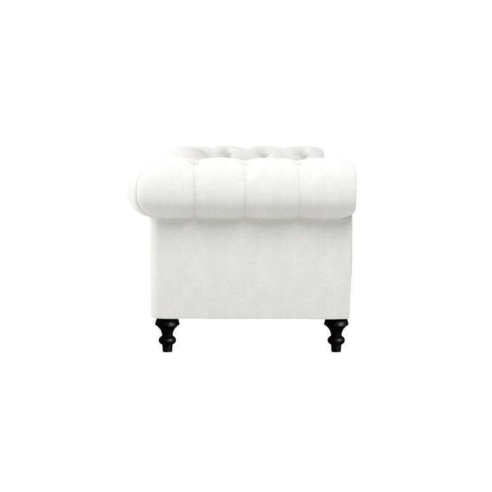 Nativa Interiors - London Tufted Sofa 103" in Charcoal - SOF-LONDON-103-CL-PF-CHARCOAL