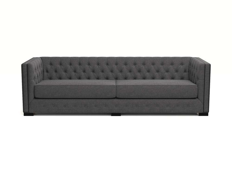 Nativa Interiors - Mirel Tufted Sofa 108" in Grey - SOF-MIREL-108-CL-PF-GREY