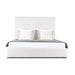 Nativa Interiors - Moyra Plain Upholstered High Queen Off White Bed - BED-MOYRA-PL-HI-QN-PF-WHITE - GreatFurnitureDeal