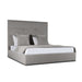 Nativa Interiors - Moyra Simple Tufted Upholstered High Queen Off White Bed - BED-MOYRA-ST-HI-QN-PF-WHITE - GreatFurnitureDeal