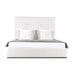 Nativa Interiors - Moyra Simple Tufted Upholstered High Queen Off White Bed - BED-MOYRA-ST-HI-QN-PF-WHITE - GreatFurnitureDeal