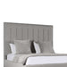 Nativa Interiors - Moyra Vertical Channel Tufted Upholstered Medium Queen Off White Bed - BED-MOYRA-VC-MID-QN-PF-WHITE - GreatFurnitureDeal