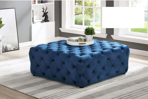 Mariano Furniture - Accent Ottoman in Navy Blue - BM-SH001BL - GreatFurnitureDeal