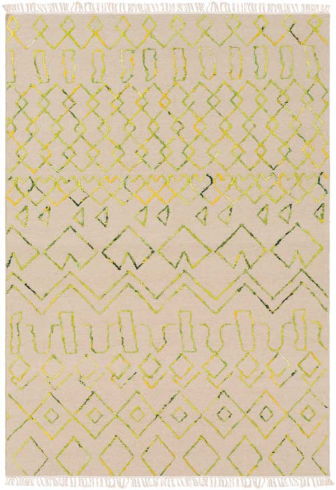 Surya Rugs - Nettie Brown, Green Area Rug - NET1004 - 8' x 10' - GreatFurnitureDeal