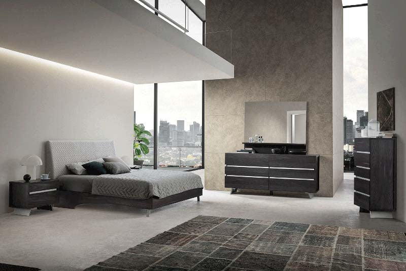 ESF Furniture - New Star 5 Piece Eastern King Bedroom Set - NEWSTAREKB-5SET
