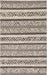 Surya Rugs - Nico Grey, Black Area Rug - NIC7001 - 5' x 7'6" - GreatFurnitureDeal