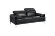 J&M Furniture - Nicolo Love Seat in Black - 18982-L - GreatFurnitureDeal