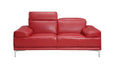 J&M Furniture - Nicolo Love Seat in Red - 18981-L - GreatFurnitureDeal