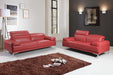 J&M Furniture - Nicolo Love Seat in Red - 18981-L - GreatFurnitureDeal